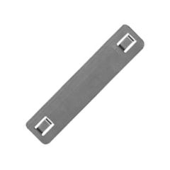 Étiquettes ID en inox 316 - 89x19 mm (100 pcs)